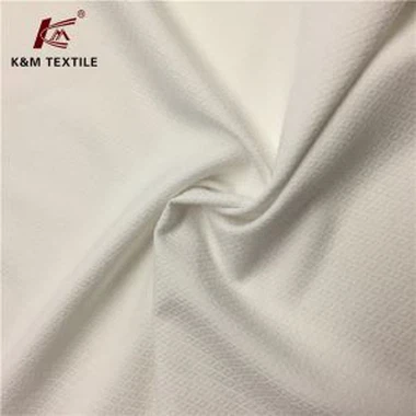 Tejido elástico de poliéster spandex y jacquard sólido