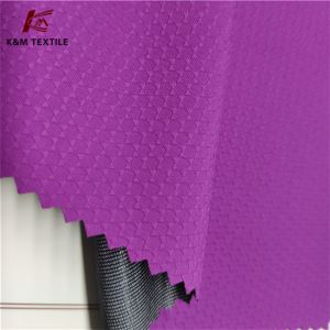 Jacquard de poliéster con tricot