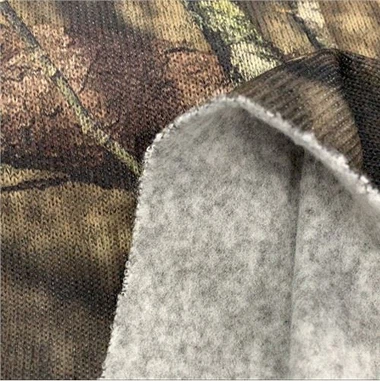 Tejido de punto de camuflaje 100 % poliéster