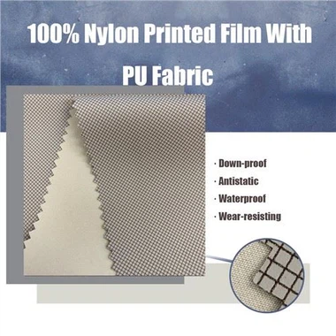 Pu Taslan nylon recubierto de tela