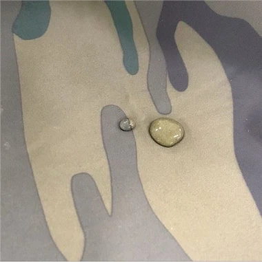 Tejido de tafetán de poliéster con estampado de camuflaje impermeable