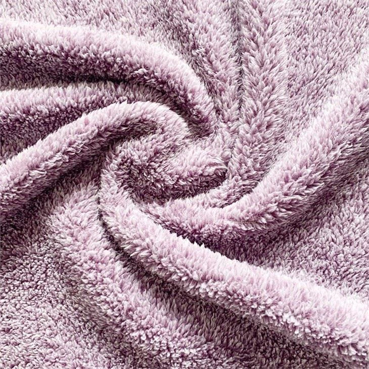 100% Polyester Double Side Cationic Fleece Fabric