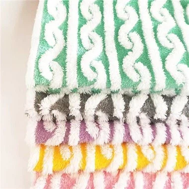 Tejido Sherpa Jacquard